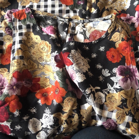 California Edge Vintage Floral Mini Sundress 90’s - Picture 4 of 4